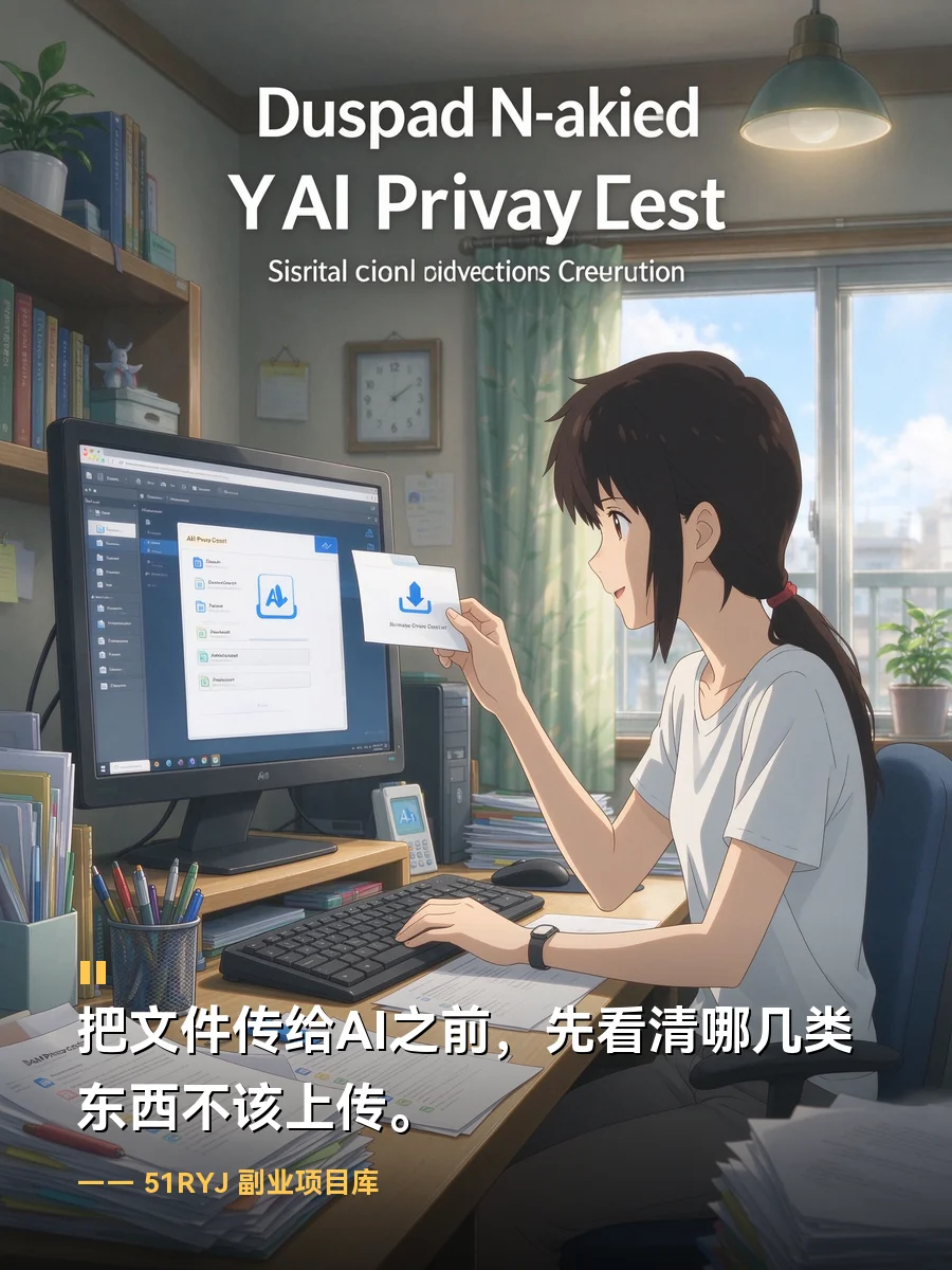 把文件传给AI之前，先看清哪几类东西不该上传