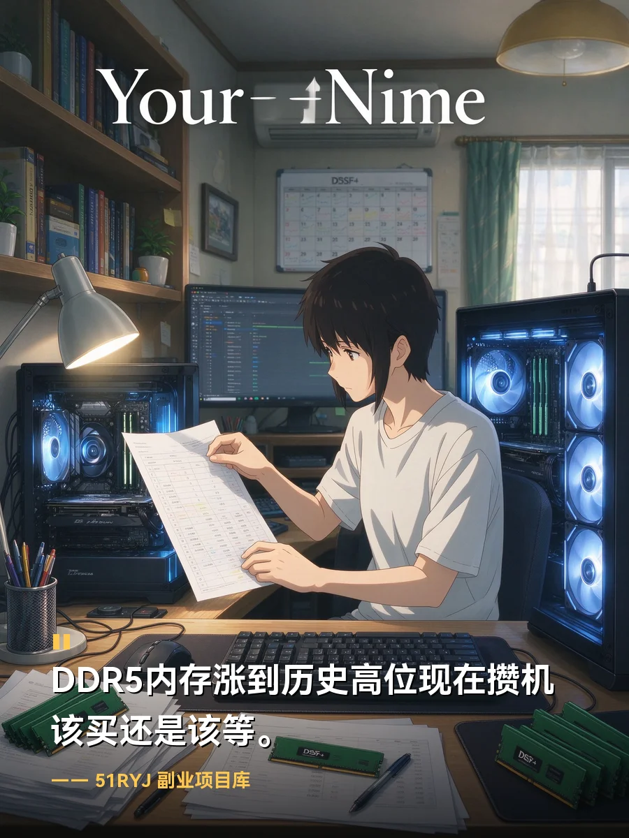DDR5内存涨到历史高位现在攒机该买还是该等