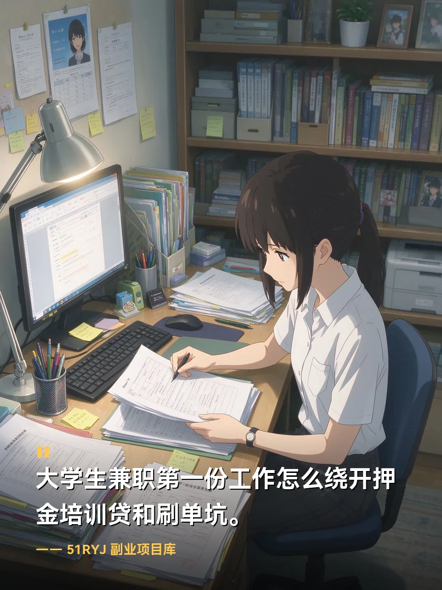大学生兼职第一份工作怎么绕开押金培训贷和刷单坑