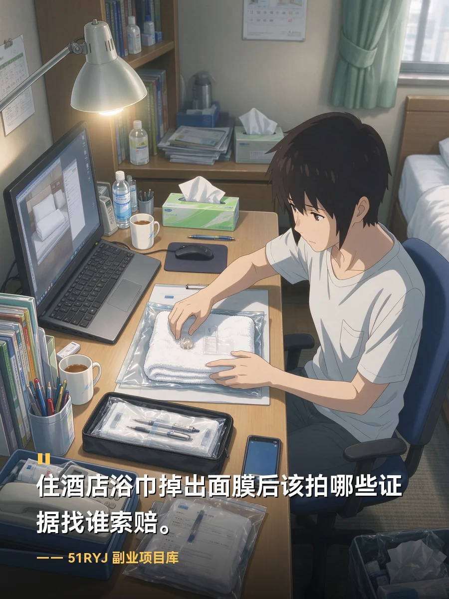 住酒店浴巾掉出面膜后该拍哪些证据找谁索赔