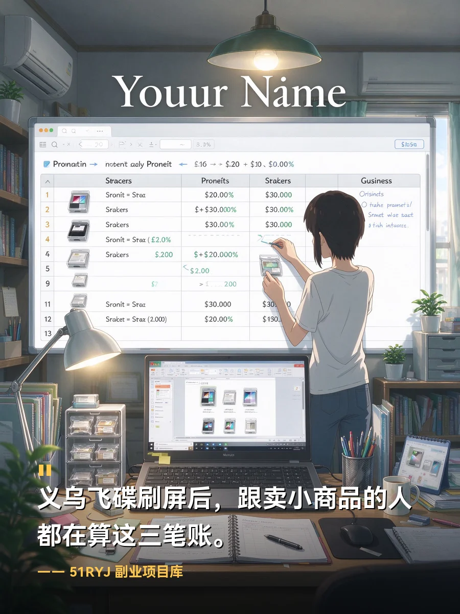 义乌飞碟刷屏后，跟卖小商品的人都在算这三笔账