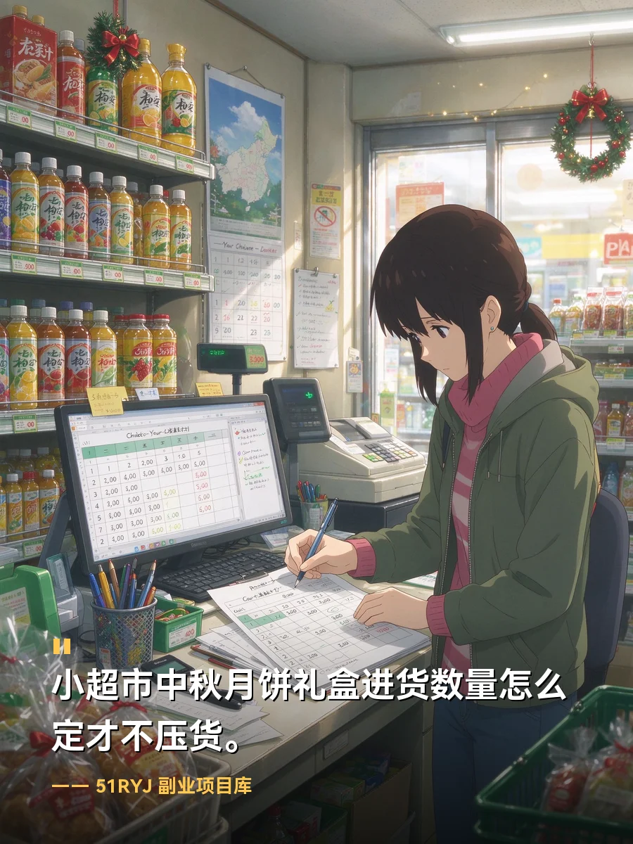 小超市中秋月饼礼盒进货数量怎么定才不压货