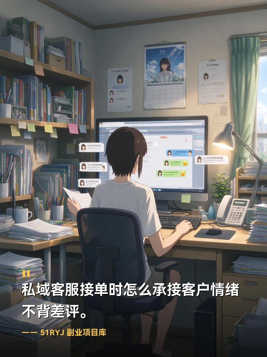 私域客服接单时怎么承接客户情绪不背差评