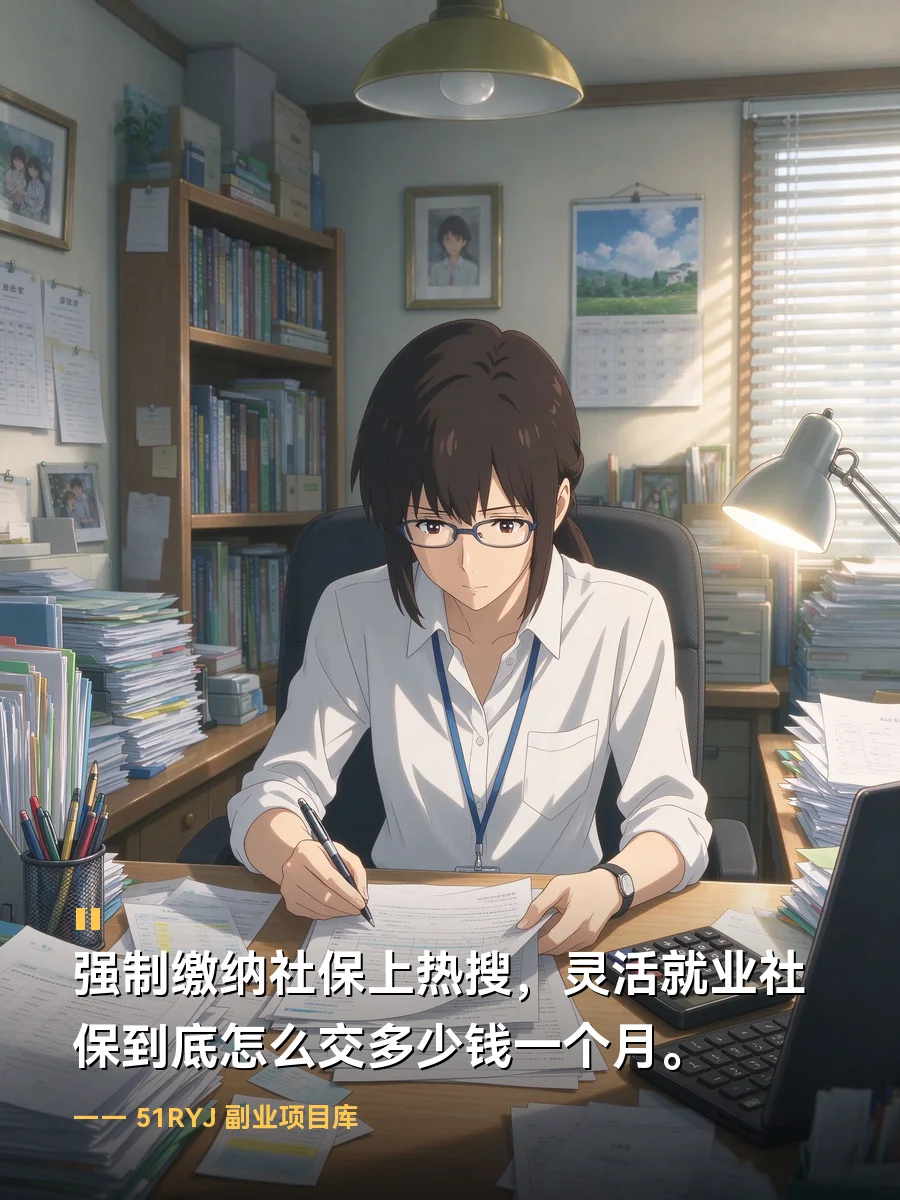 强制缴纳社保上热搜？灵活就业社保到底怎么交多少钱一个月