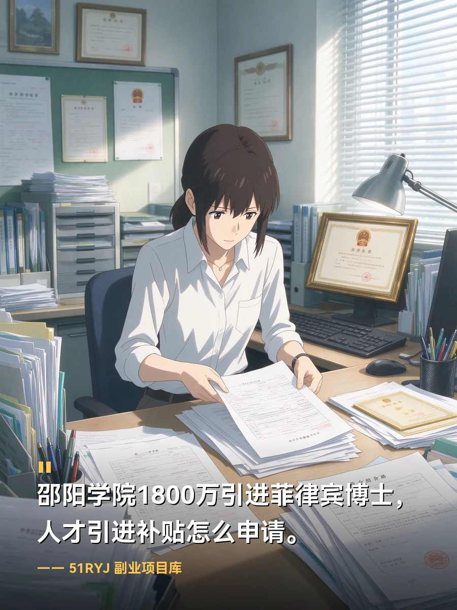 邵阳学院1800万引进菲律宾博士？人才引进补贴怎么申请