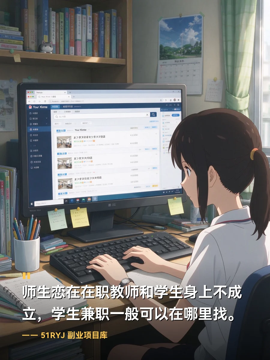 师生恋在在职教师和学生身上不成立？学生兼职一般可以在哪里找