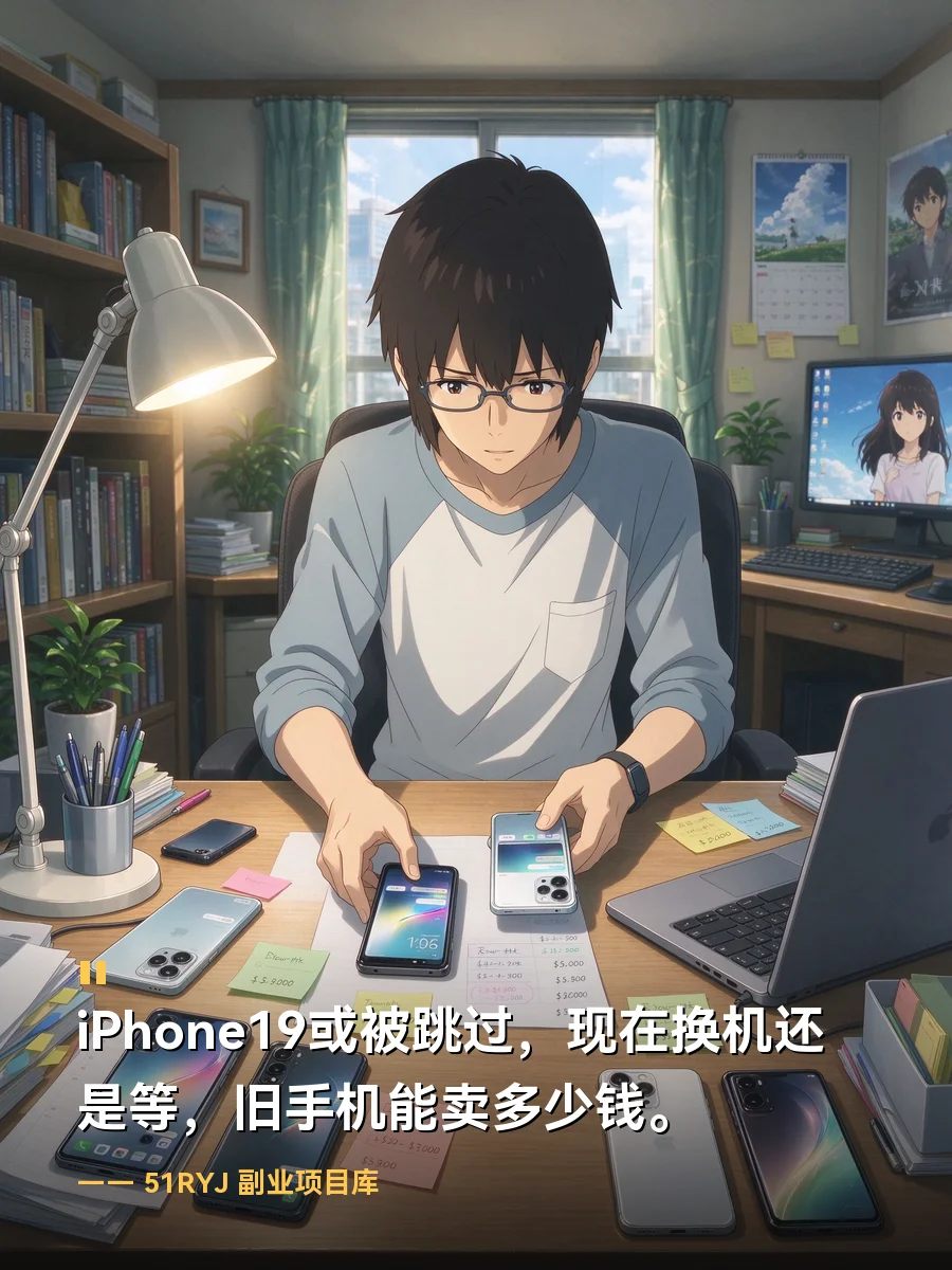iPhone19或被跳过，现在换机还是等？旧手机能卖多少钱