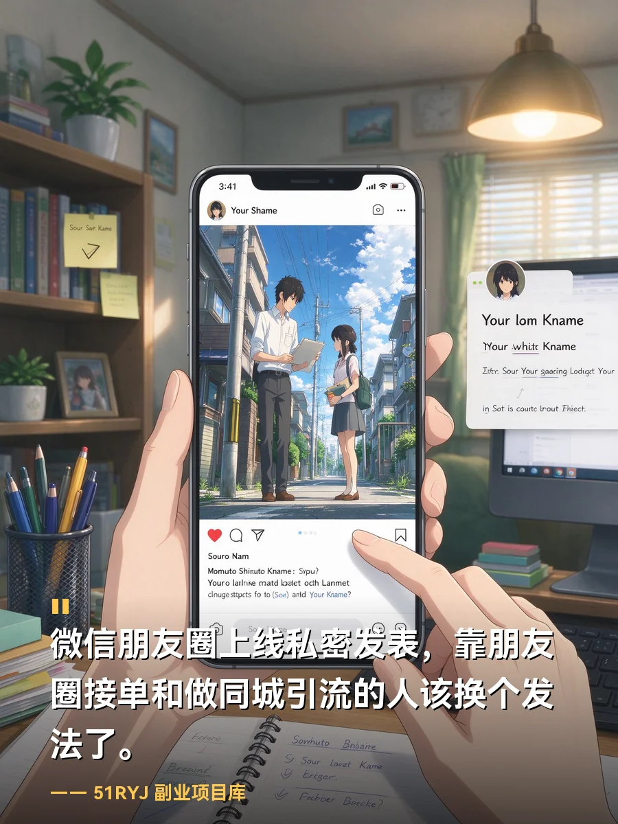微信朋友圈上线私密发表，靠朋友圈接单和做同城引流的人该换个发法了