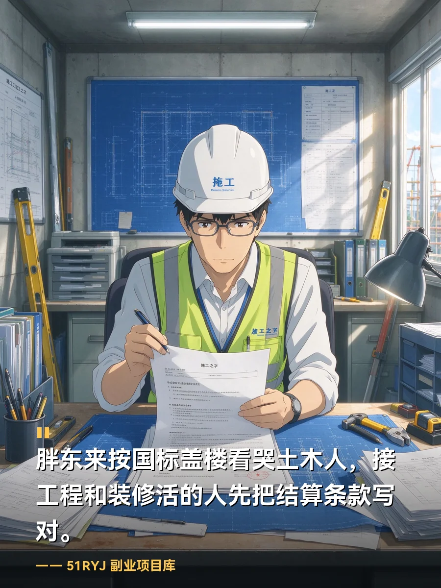 胖东来按国标盖楼看哭土木人：接工程和装修活的人，先把结算条款写对