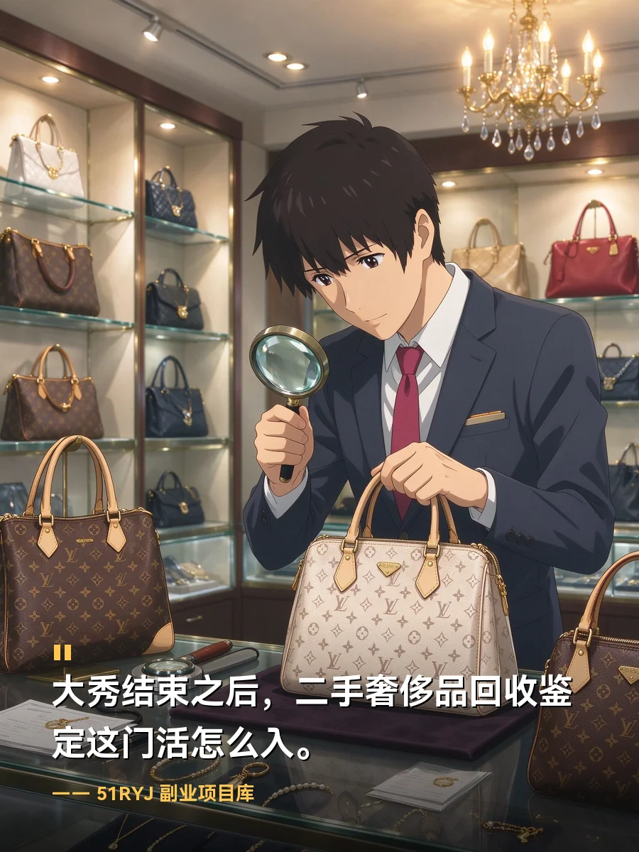 大秀结束之后，二手奢侈品回收鉴定这门活怎么入