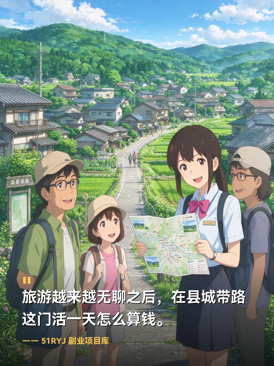 旅游越来越无聊之后：在县城带路这门活，一天怎么算钱