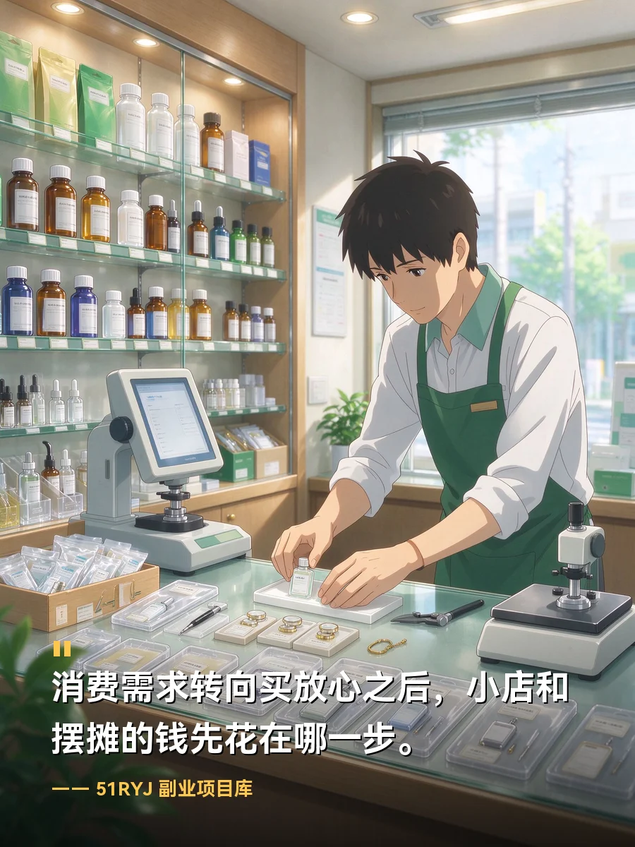 消费需求转向买放心之后：小店和摆摊的钱，先花在哪一步