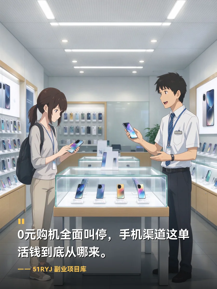 0元购机全面叫停：手机渠道这单活，钱到底从哪来