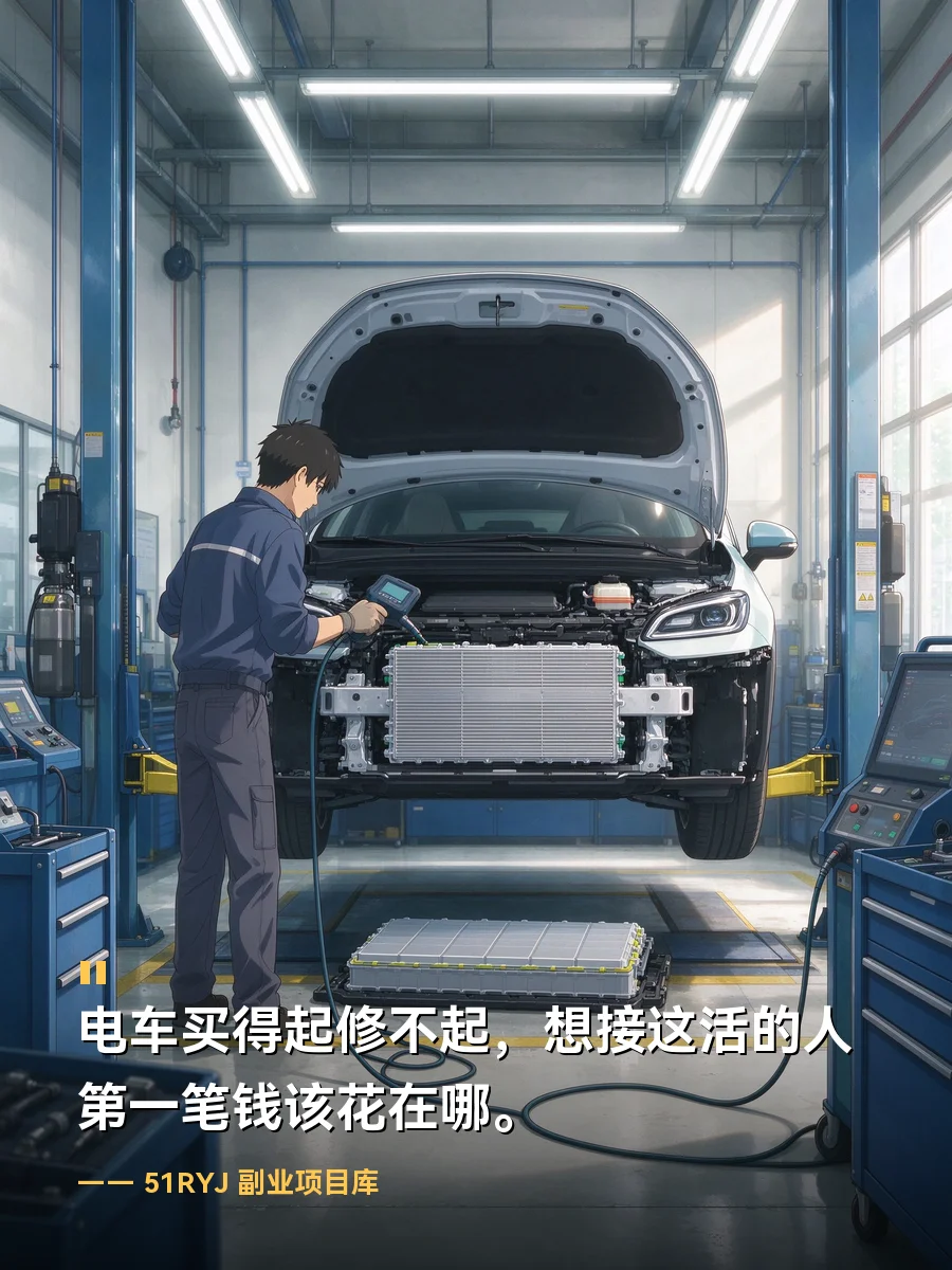 电车买得起修不起：想接这活的人，第一笔钱该花在哪
