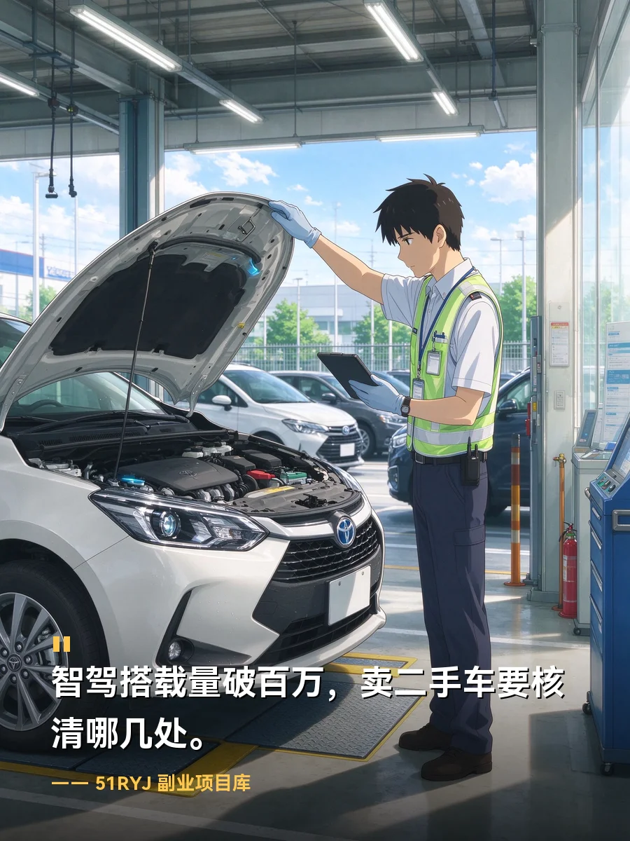 智驾搭载量破百万之后：卖二手车要核清哪几处