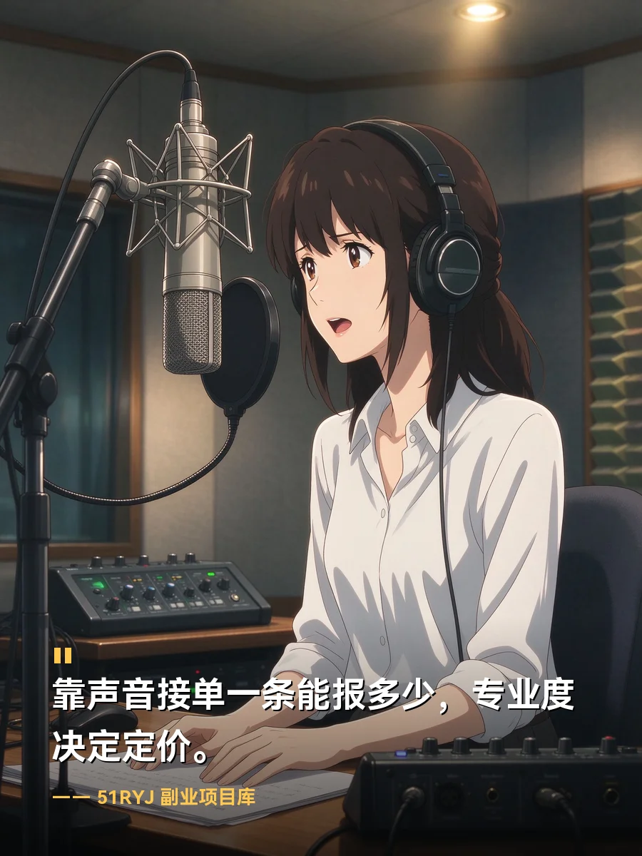 一位电台主持人的声音被听错16年：靠声音接单一条能报多少