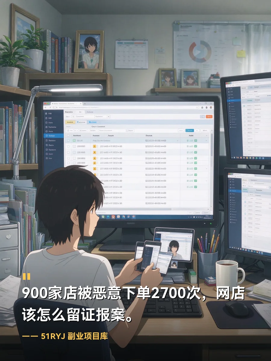 900家店被恶意下单2700次，网店该怎么留证报案