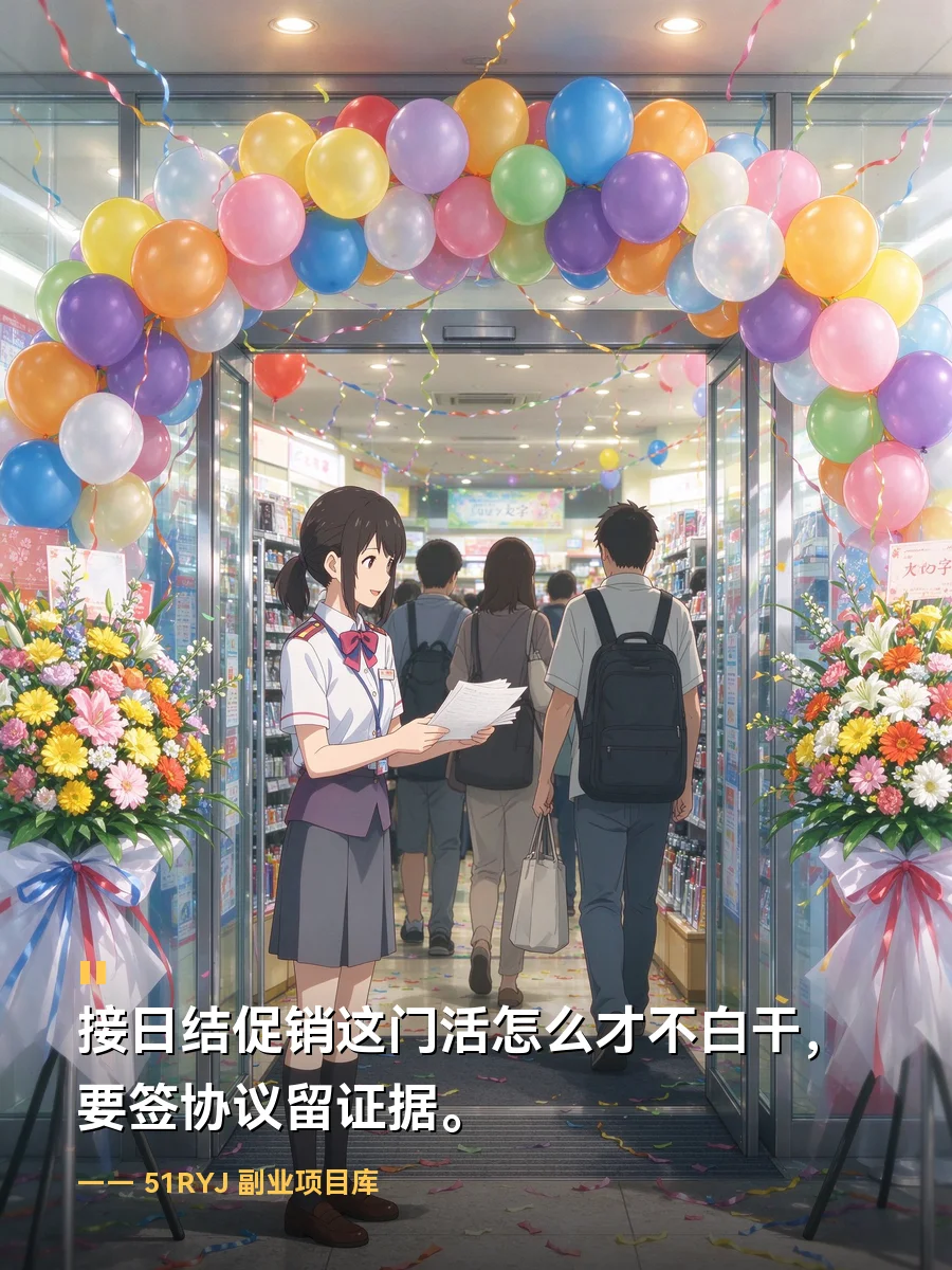 开业当天门店抢客流起冲突，接日结促销这门活怎么才不白干