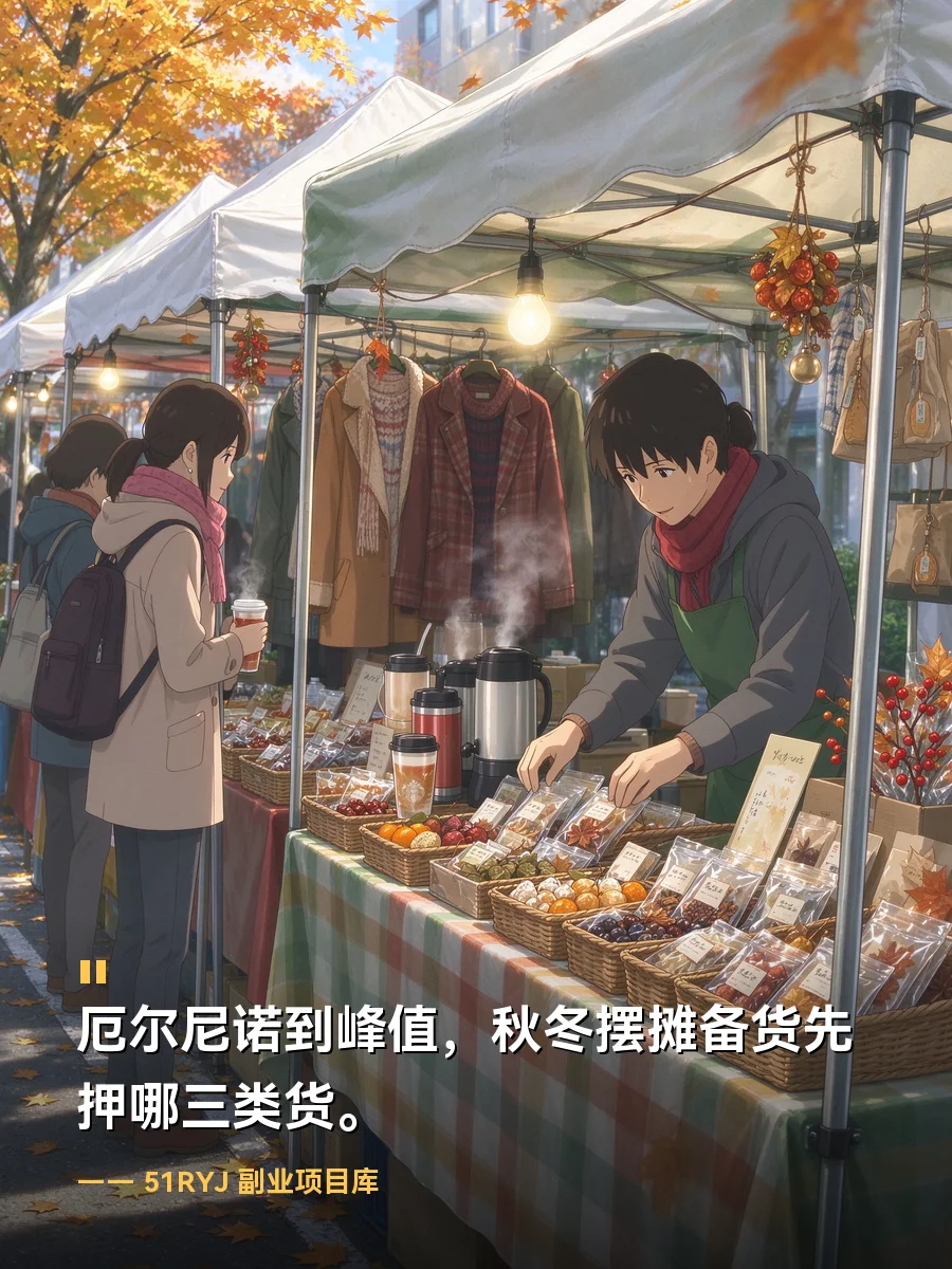 厄尔尼诺11月前后到峰值，秋冬摆摊备货先押哪三类货