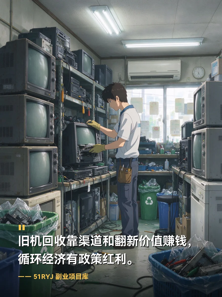 电视换机周期拉到十年，旧机回收这门活怎么接