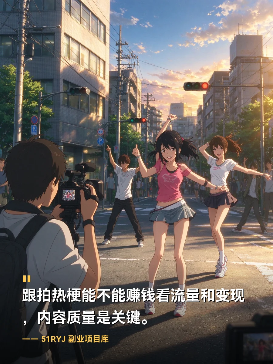 闪身步刷屏这七天，跟拍一条热梗到底能不能赚到钱