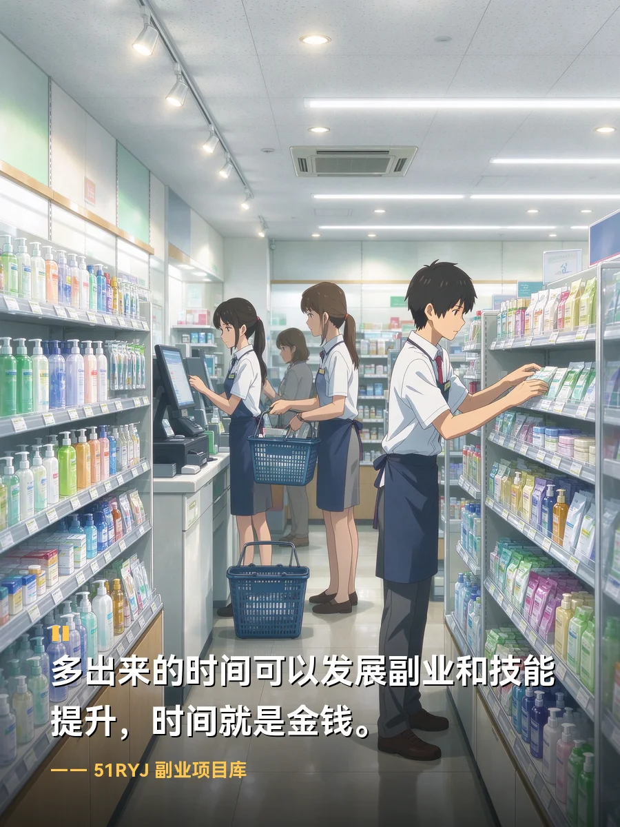 胖东来实行35小时工作制后，多出来的时间怎么赚钱