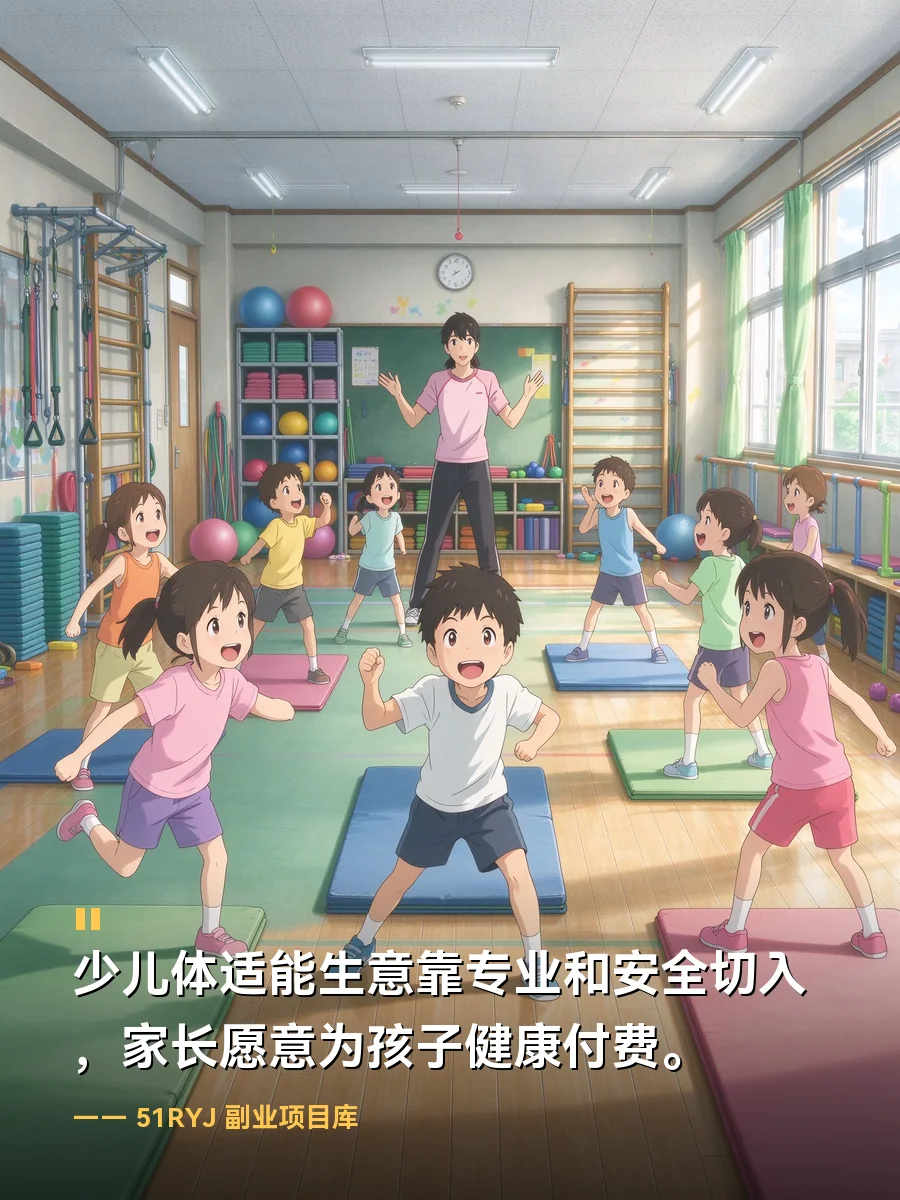 小孩永远不累上热搜，少儿体适能生意怎么切入