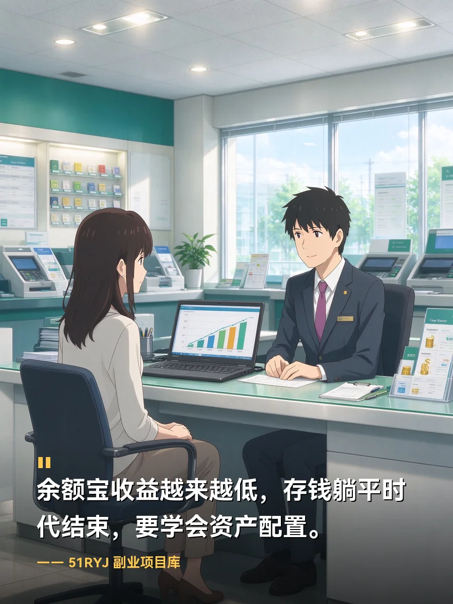 500万放余额宝一天144块，存钱躺平的时代结束了