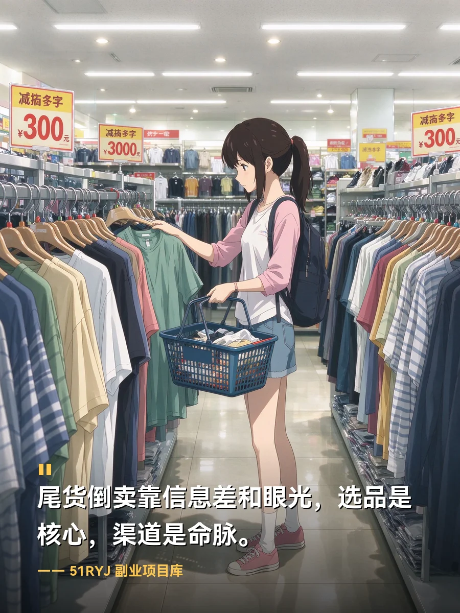 今年国庆掉价最狠的5种商品上热搜，尾货清仓捡漏倒卖这门生意普通人怎么切入