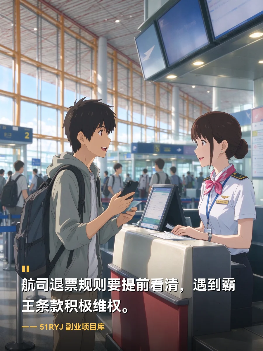 机票买反3分钟退票被扣90%，普通人遇到航司霸王条款怎么维权才能少亏钱？