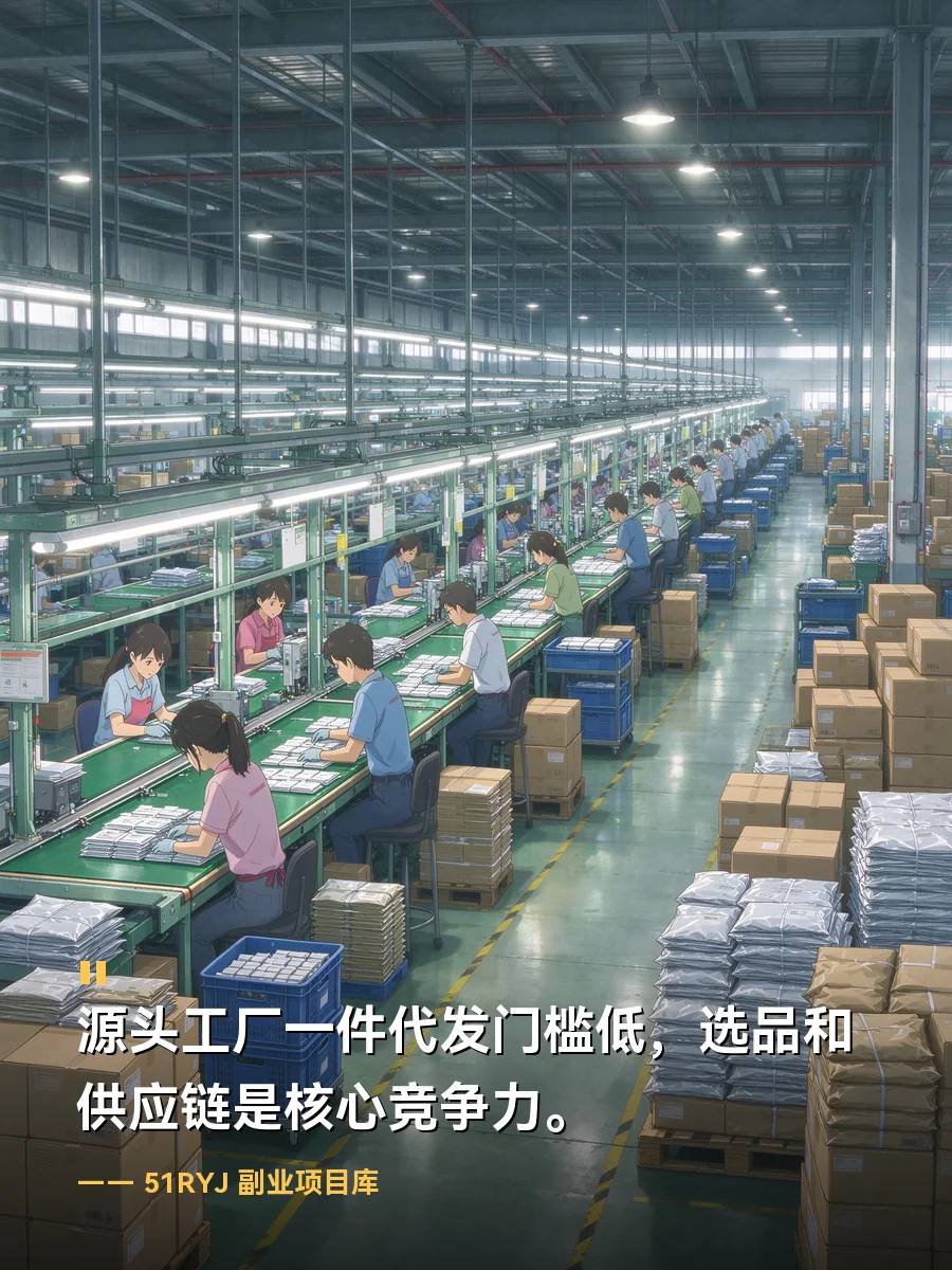 河北内卷网集结十万家源头工厂上热搜，普通人借产业带一件代发这门生意怎么切入？