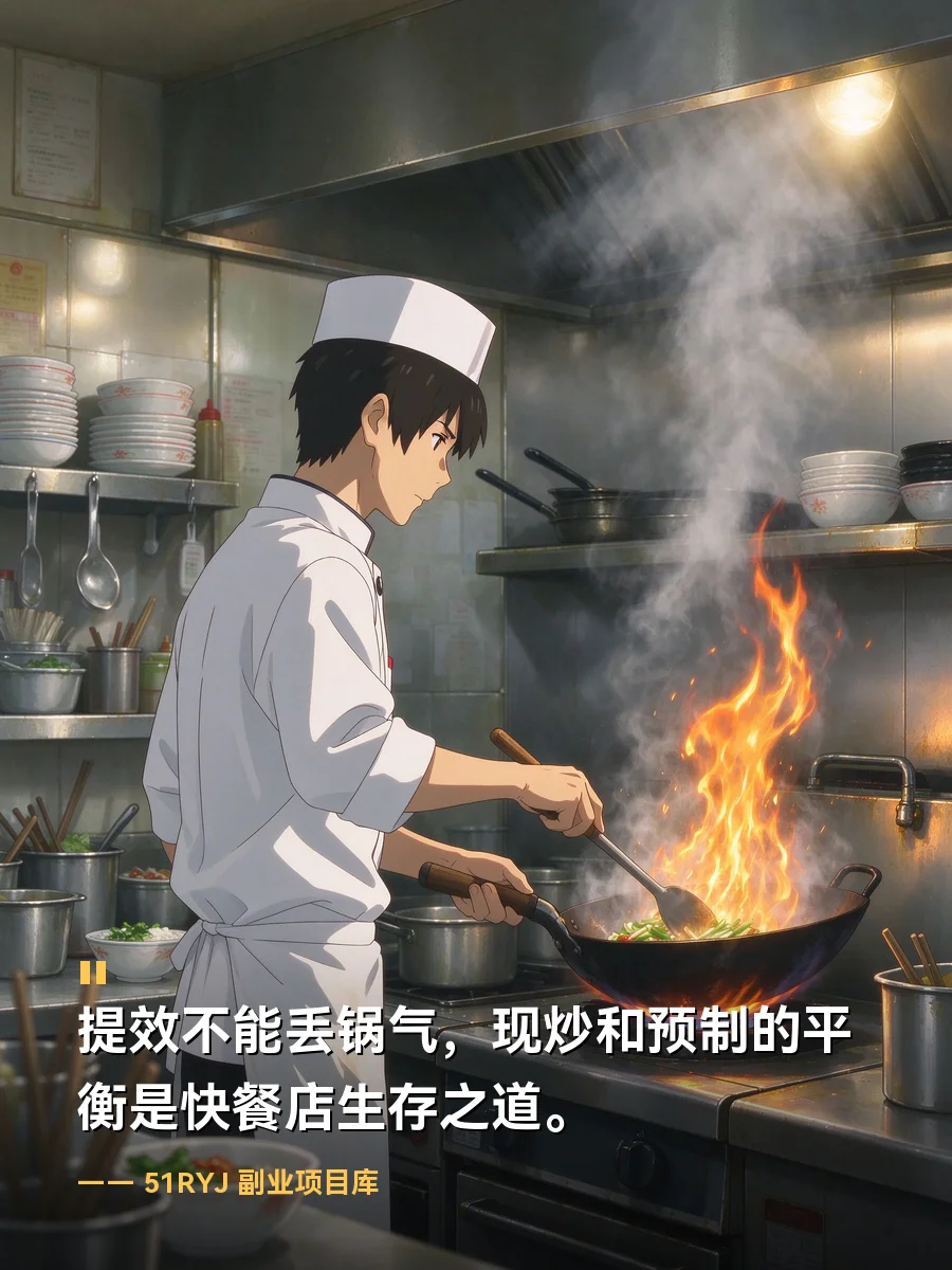 出餐快被骂预制菜上热搜，开快餐店怎么提效又不丢锅气？