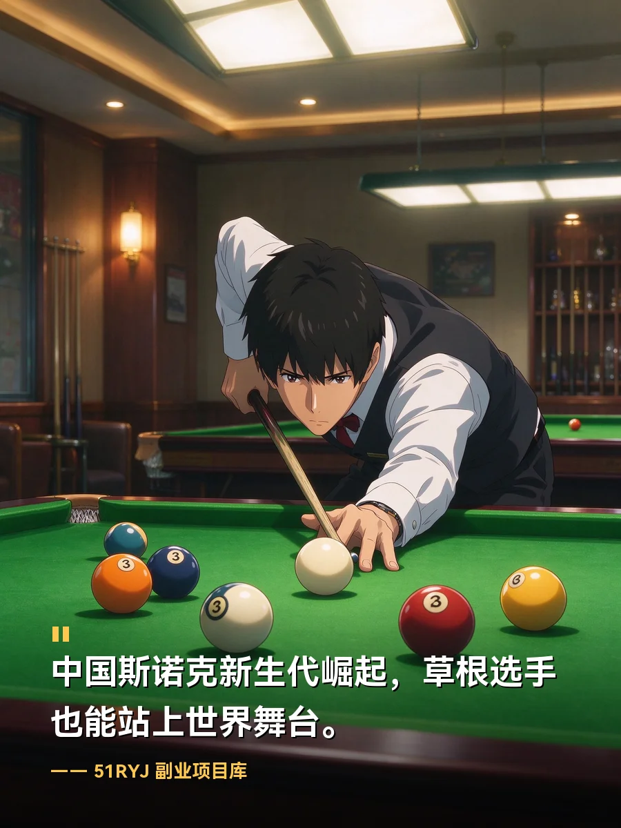 吴宜泽6-1横扫特鲁姆普，斯诺克深圳赛演中国德比