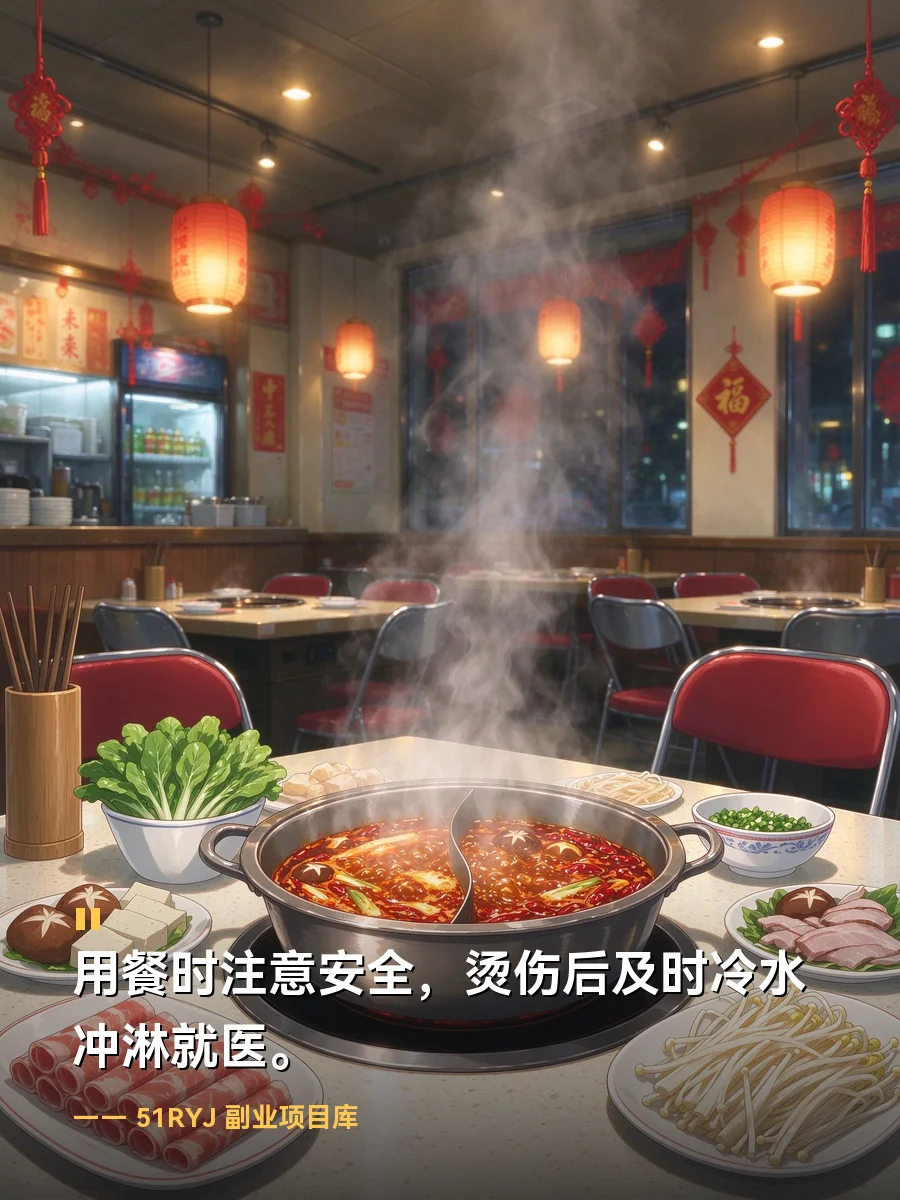 天津男子酒后跌向火锅，整锅热汤泼脸引关注