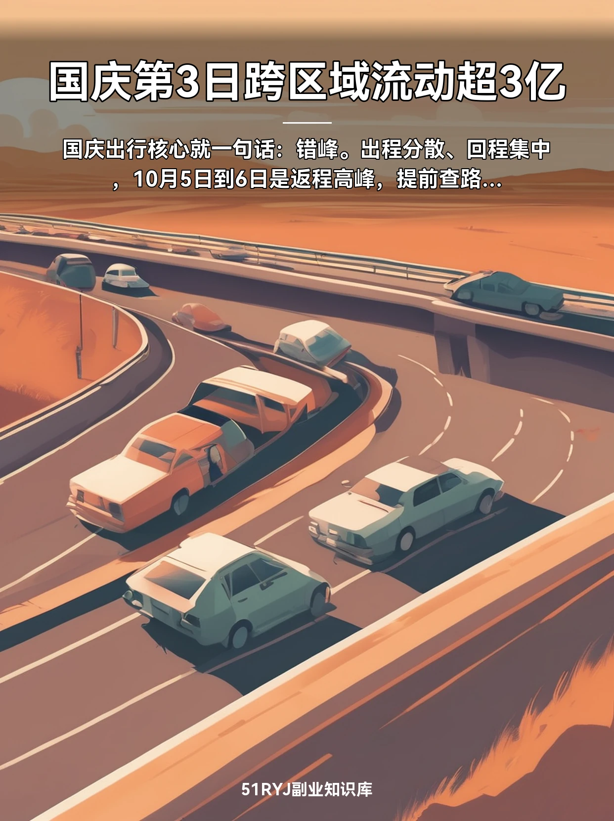 国庆第3日跨区域流动超3亿，假期出行怎么避开人潮