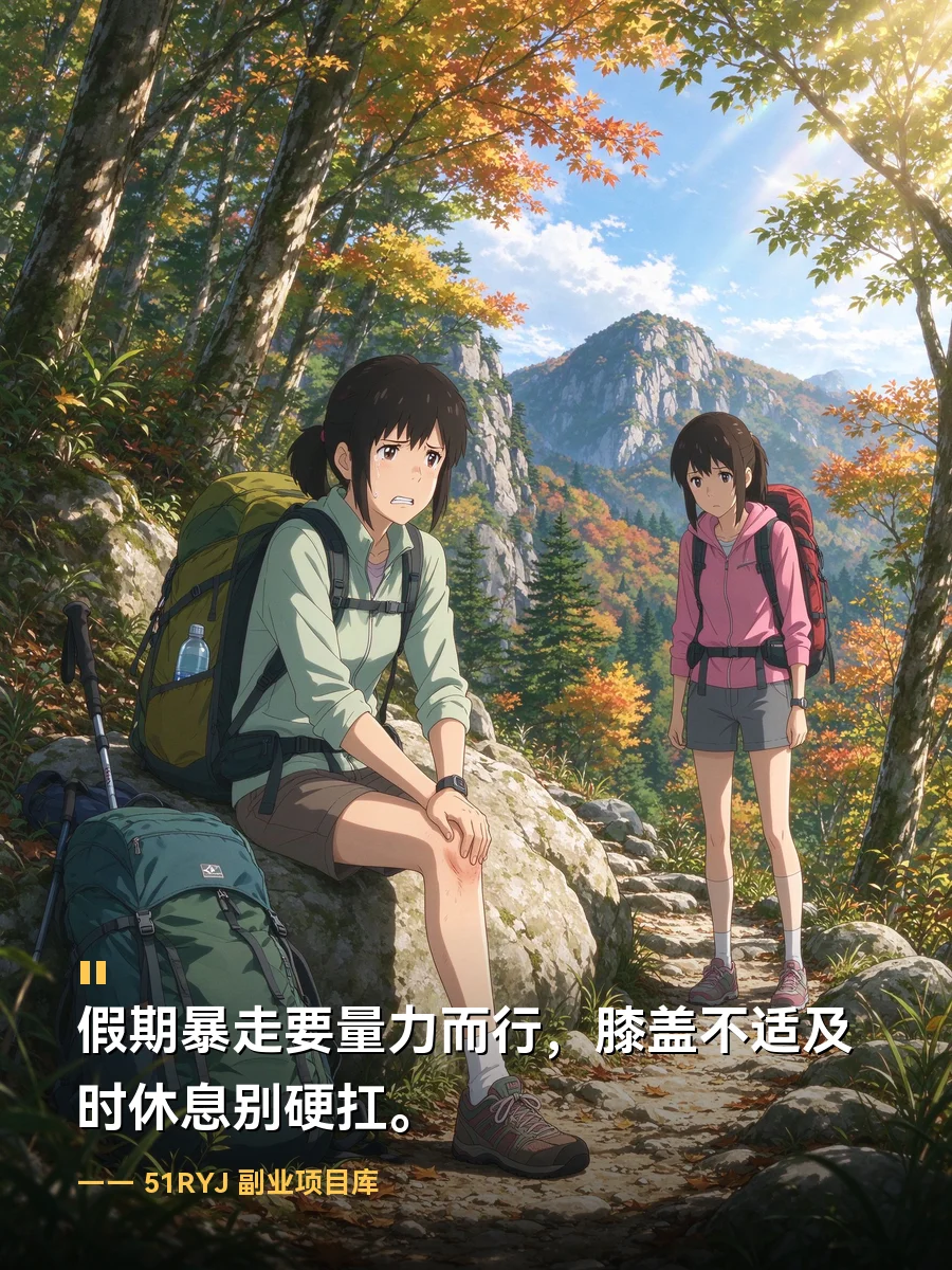 假期断崖式暴走正在伤害年轻人关节，医生提醒别硬扛