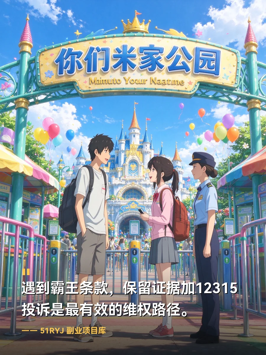 迪士尼退票要证明"朋友是朋友"，景区霸王条款消费者怎么维权