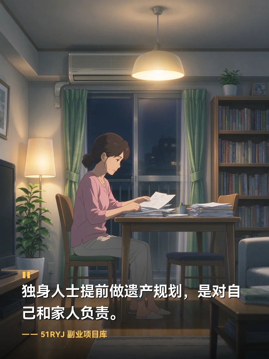 41岁独居女子离世房产归国家，独身人士怎么做遗产规划