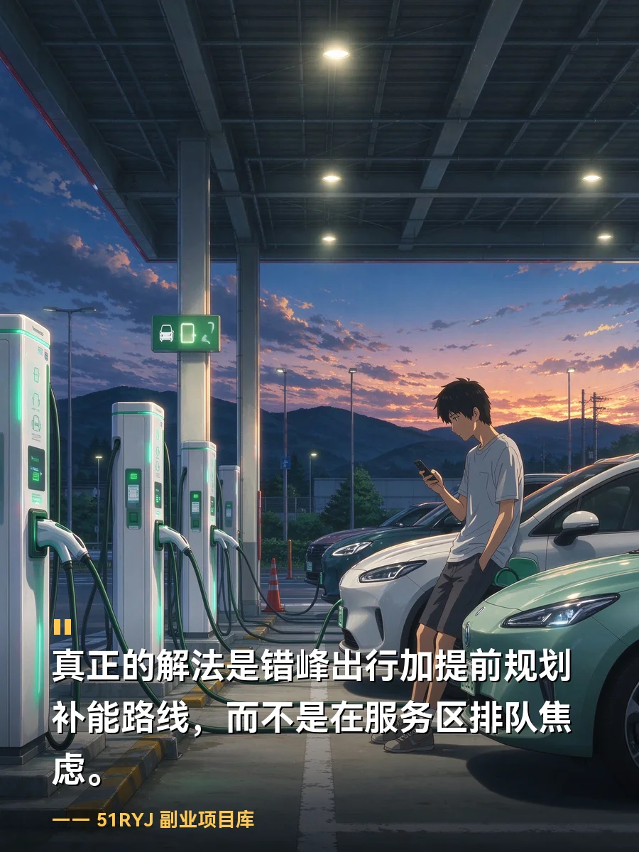 高速充电80%强制离场，新能源车主的假期焦虑怎么解