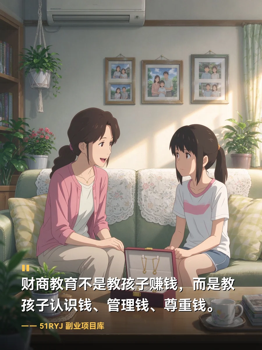 13岁孩子卖妈妈黄金首饰换零花钱，家庭财商教育该补课了