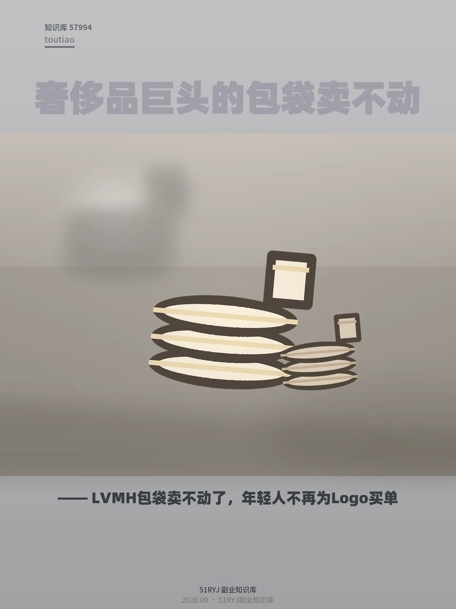 LVMH包袋卖不动了，年轻人不再为Logo买单