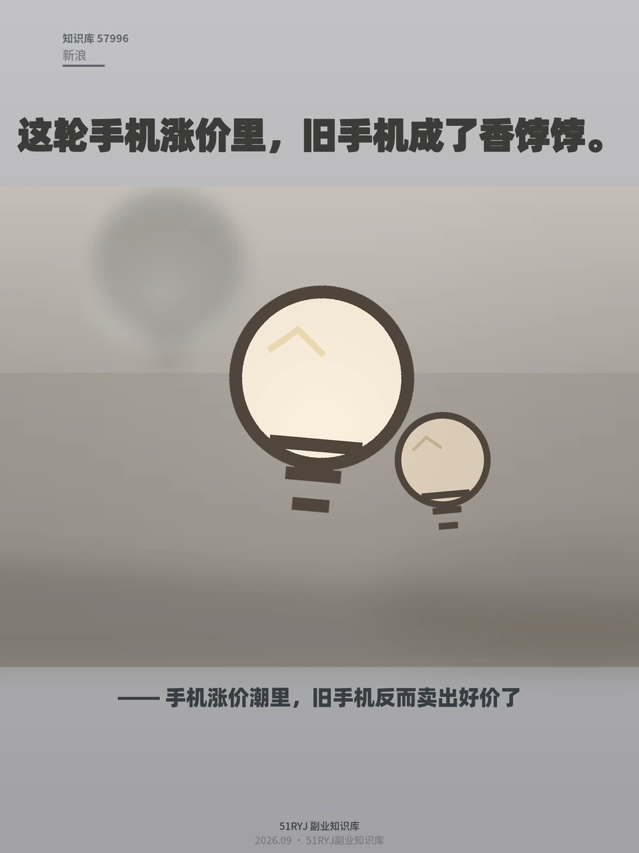 手机涨价潮里，旧手机反而卖出好价了